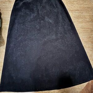 Orvis Classic Black A-Line Skirt